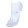Jeep Women's Classic Cotton No Show Socks (3 Pair Pack) In White
