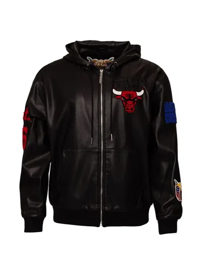 Jeff Hamilton Logo-patch Bomber Jacket In Black