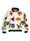 Jeff Hamilton Nba-collage Jacket In Multi