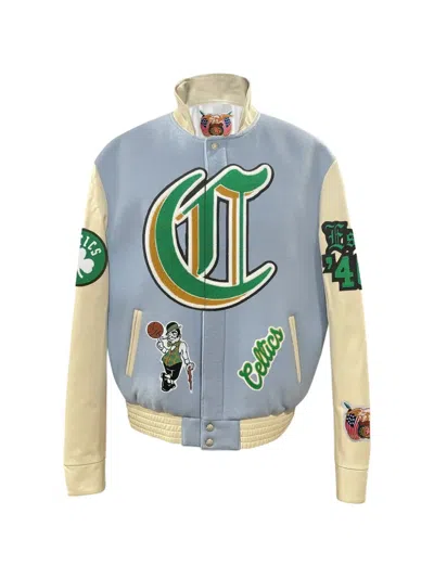 Jeff Hamilton X Nba Button-fastening Jacket In Multi