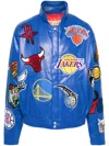 Jeff Hamilton X Nba Collage Jacket In 蓝色