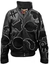 Jeff Hamilton X Nba Collage Jacket In 黑色