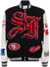 Jeff Hamilton X San Francisco 49ers Bomber Jacket In 黑色