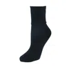Jefferies Socks Women's Plus Size Cotton Turn Cuff Sock In Blue