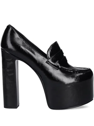 Jeffrey Campbell 155mm Penny Slot-detail Pumps In Black