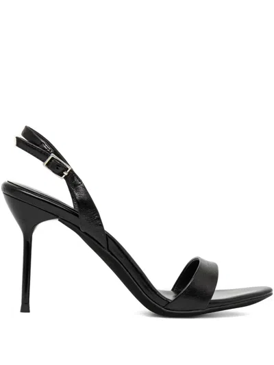 Jeffrey Campbell 95mm Go-getter Slingback Stiletto Sandals In Black