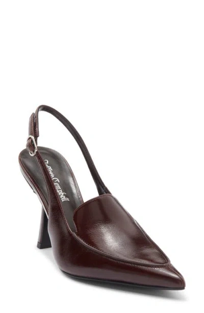 Jeffrey Campbell Acclaimed Pointed Toe Pump In Burgundy