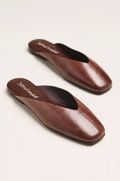 Jeffrey Campbell Advocate Mules In Brown