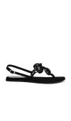 Jeffrey Campbell Afogatto Sandals In Black