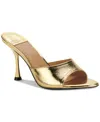Jeffrey Campbell Agent Slide Sandal In Gold Metallic