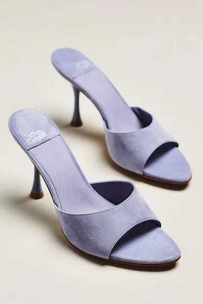 Jeffrey Campbell Agent Mule Heels In Purple