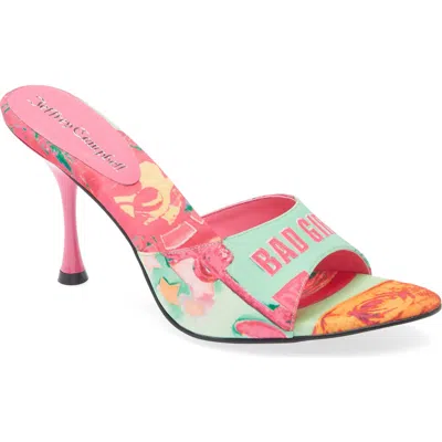 Jeffrey Campbell Agent Slide Sandal In Multi