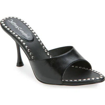 Jeffrey Campbell Agent Studded Sandal In Animal Print
