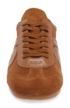 Jeffrey Campbell Aleta Sneaker In Tan Suede Combo
