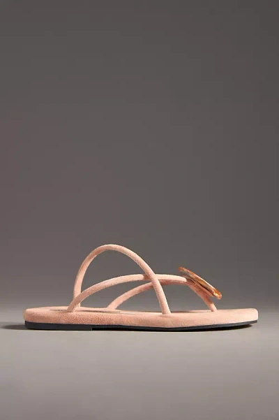 Jeffrey Campbell Alette Suede Strappy Thong Sandals