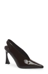 Jeffrey Campbell Alimony Slingback Pump In Black