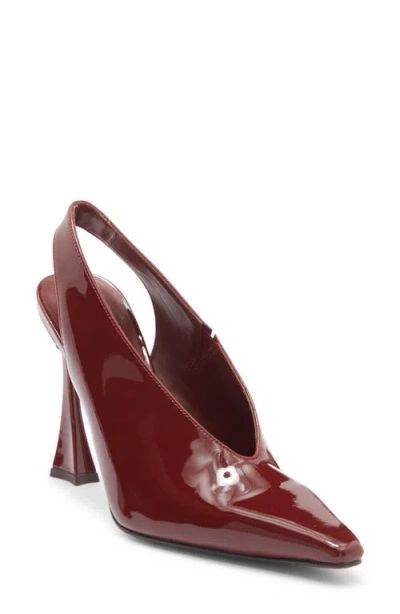 Jeffrey Campbell Alimony Slingback Pump In Red