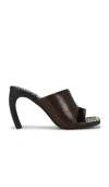 Jeffrey Campbell Alloc Strap Sandal In Black