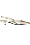 Jeffrey Campbell Alora Slingback Pumps In Gold