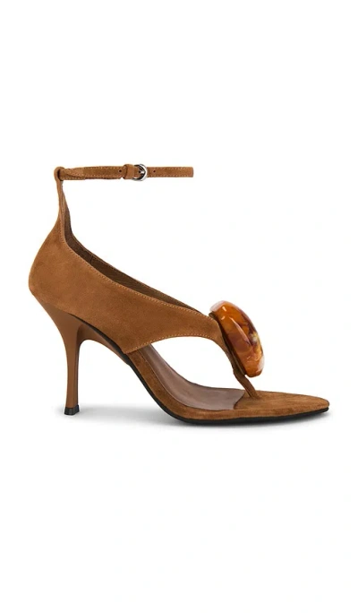 Jeffrey Campbell Ameliana Sandal In Brown