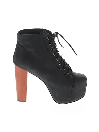 Pre-owned Jeffrey Campbell Ankle Boots In Black
