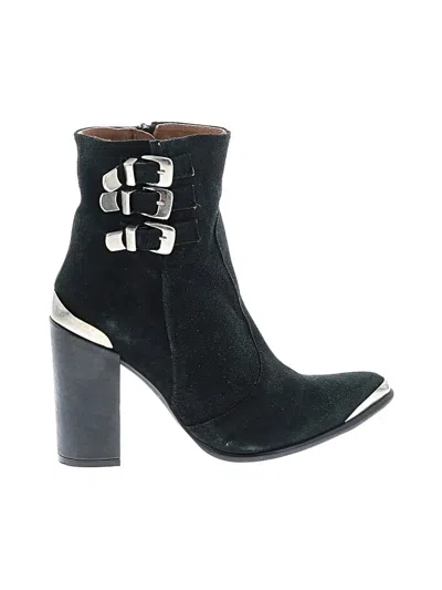 Pre-owned Jeffrey Campbell Ankle Boots In Black