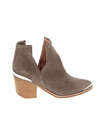 Pre-owned Jeffrey Campbell Ankle Boots In Brown