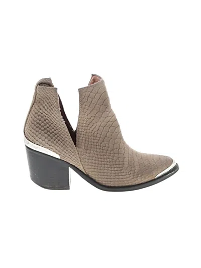 Pre-owned Jeffrey Campbell Ankle Boots In Brown