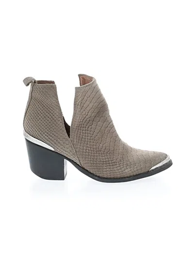 Pre-owned Jeffrey Campbell Ankle Boots In Gray