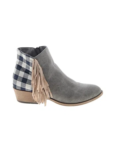 Pre-owned Jeffrey Campbell Ankle Boots In Gray
