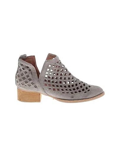 Pre-owned Jeffrey Campbell Ankle Boots In Gray