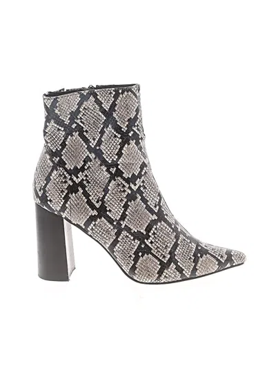 Pre-owned Jeffrey Campbell Ankle Boots In Gray