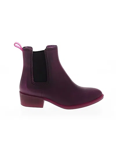 Pre-owned Jeffrey Campbell Ankle Boots In Purple