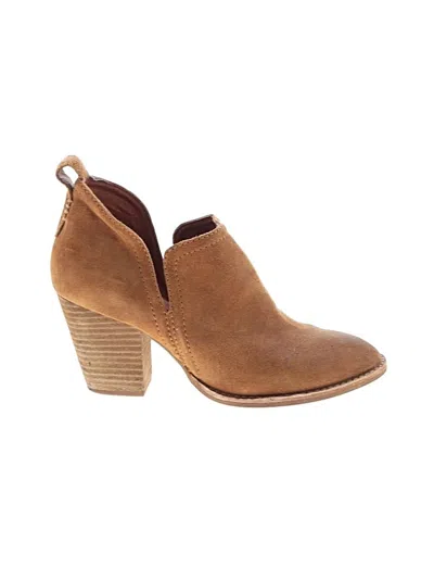 Pre-owned Jeffrey Campbell Ankle Boots In Tan