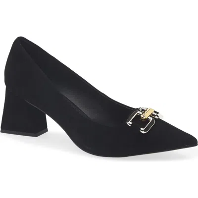 Jeffrey Campbell Anouk Pointed Toe Pump In Black