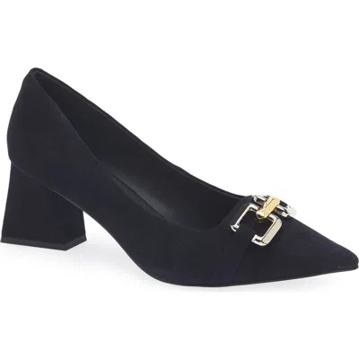Jeffrey Campbell Anouk Pointed Toe Pump In Blue