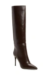 Jeffrey Campbell Arsen Knee High Stiletto Boot In Black