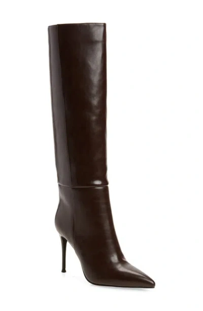 Jeffrey Campbell Arsen Knee High Stiletto Boot In Black
