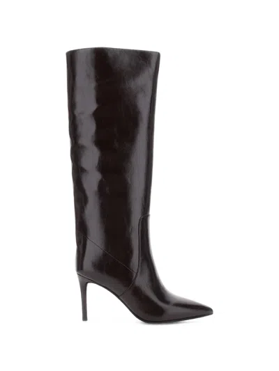 Jeffrey Campbell Arsen Pointed-toe Stiletto Boots In Black