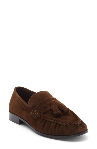 Jeffrey Campbell Articulate Kiltie Loafer In Brown