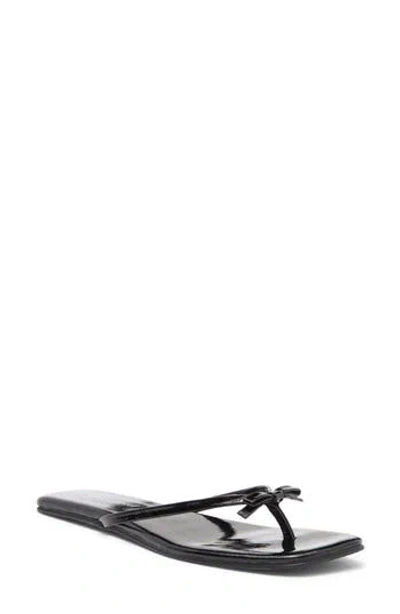 Jeffrey Campbell At Peace Flip Flop In Black