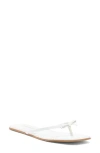Jeffrey Campbell At Peace Flip Flop In White