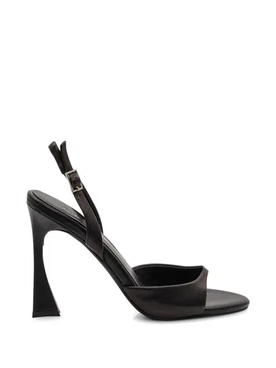 Jeffrey Campbell Augustine Buckle Strap Sandals In Black