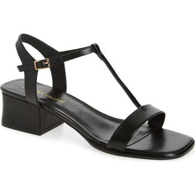 Jeffrey Campbell Austere Ankle Strap Sandal In Black
