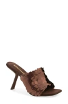 Jeffrey Campbell Bailar Sequin Sandal In Brown