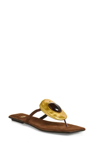 Jeffrey Campbell Bazaar Flip Flop In Multi