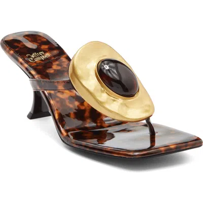Jeffrey Campbell Bazaar Sandal In Brown