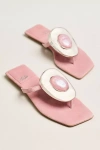 Jeffrey Campbell Bazaar Thong Sandals In Pink