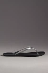 Jeffrey Campbell Beach Jelly Flip Flops In Black