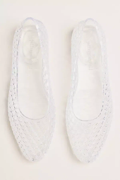 Jeffrey Campbell Bestie Jelly Ballet Flats In Multi